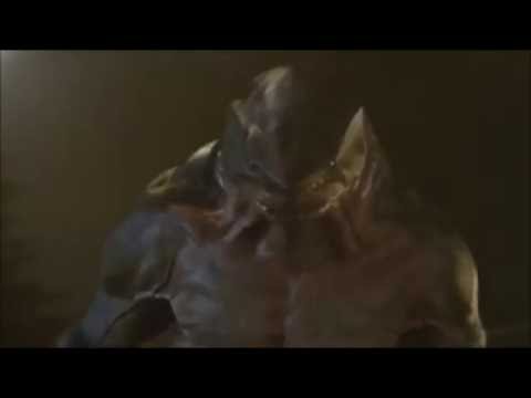 The Flash vs. King Shark first fight scene