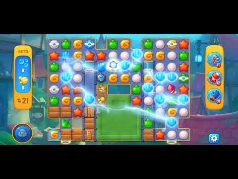 Fishdom 6673 Hard Level - NO 💣🧨💥