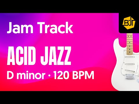 Acid Jazz Jam Track in D minor "Purple Velvet" - BJT #130