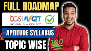 TCS NQT 2026 | Topic Wise Updated Syllabus | TCS NQT Aptitude Preparation 2026 | Complete Roadmap