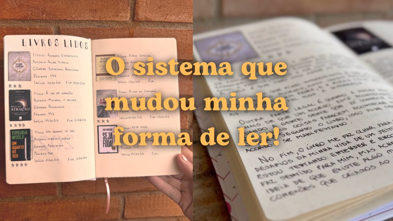 CADERNO DE LEITURA: O Jeito Mais Simples (e Eficiente) de Transformar Leitura em Conhecimento!