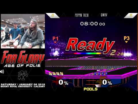 Age of Folie - Poppinfresh vs Qwuv - Melee pools