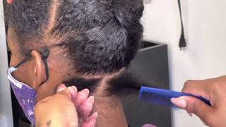 Starter Locs on Soft Textured Hair | Comb Twist | Coils