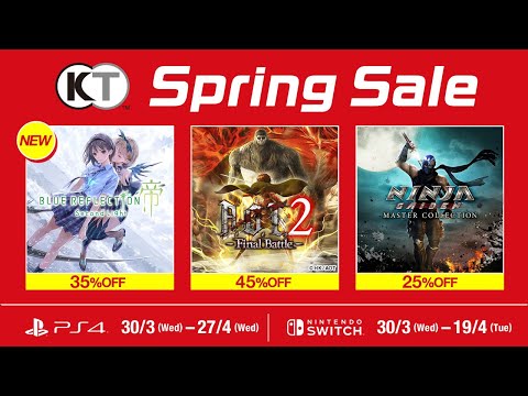 KOEI TECMO Spring Sale 2022