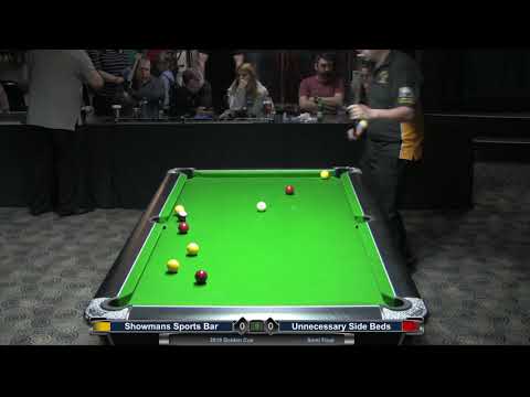 2019 Golden Cue - Semi Final - Showmans Sports Bar v Unnecessary side Beds
