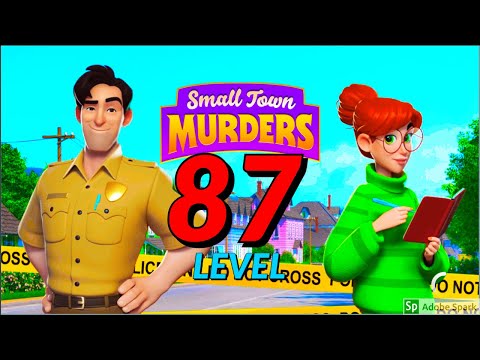 Small Town Murders : Match 3 Crime Mystery Stories Level 87 gameplay android ios new best game