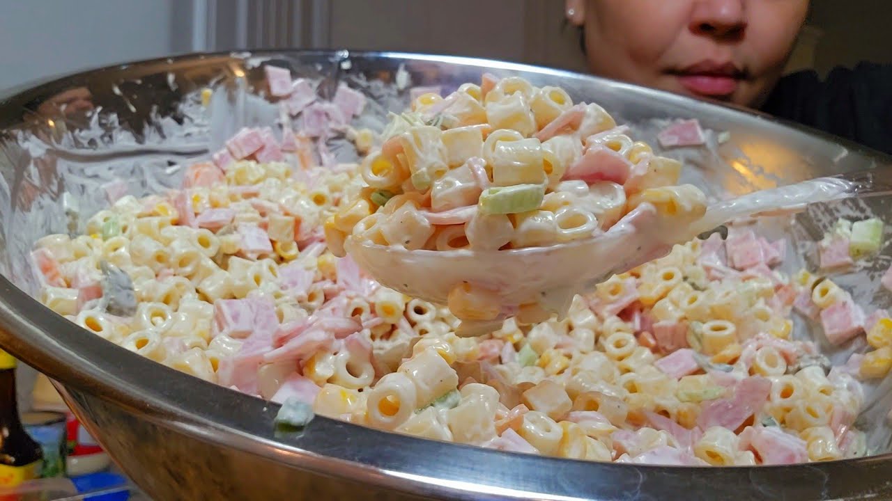 The secret ingredient I use to make the best Mexican macaroni salad | Macaroni Salad Recipe