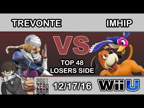 2GGT: ZeRo Saga - WtF | Trevonte (Sheik) Vs. ImHip (Duck Hunt) Top 48 - Smash Wii U