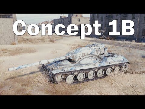 World of Tanks Concept 1B - 9,2K Damage In 6 Minutes