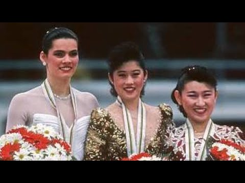 1992 Olympic Figure Skating Ladies Long * Kristi Yamaguchi * Midori Ito * Nancy Kerrigan *