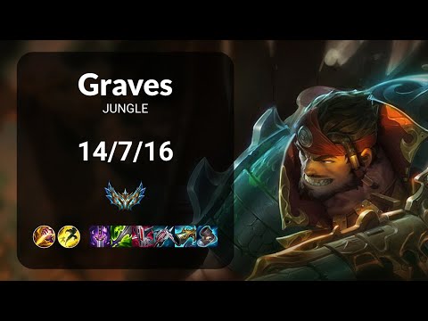 Graves vs Sejuani JUNGLE - KR CHALLENGER Patch 14.22