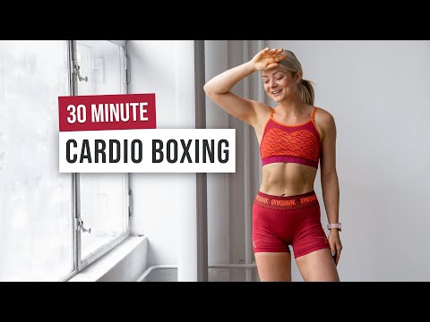 30 MIN KILLER CARDIO BOXING - Full Body Home Workout - No Equipment, No Repeats