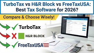 TurboTax vs H&R Block vs FreeTaxUSA: Best Tax Software for 2