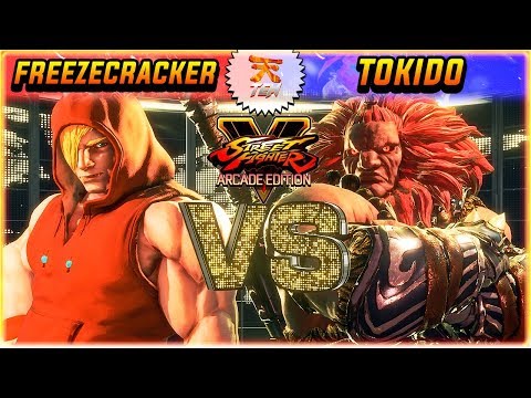SFV AE ✪ FREEZECRACKER (Ed) vs TOKIDO (Akuma) | Ranked Match ✪ SF5 TenSFV