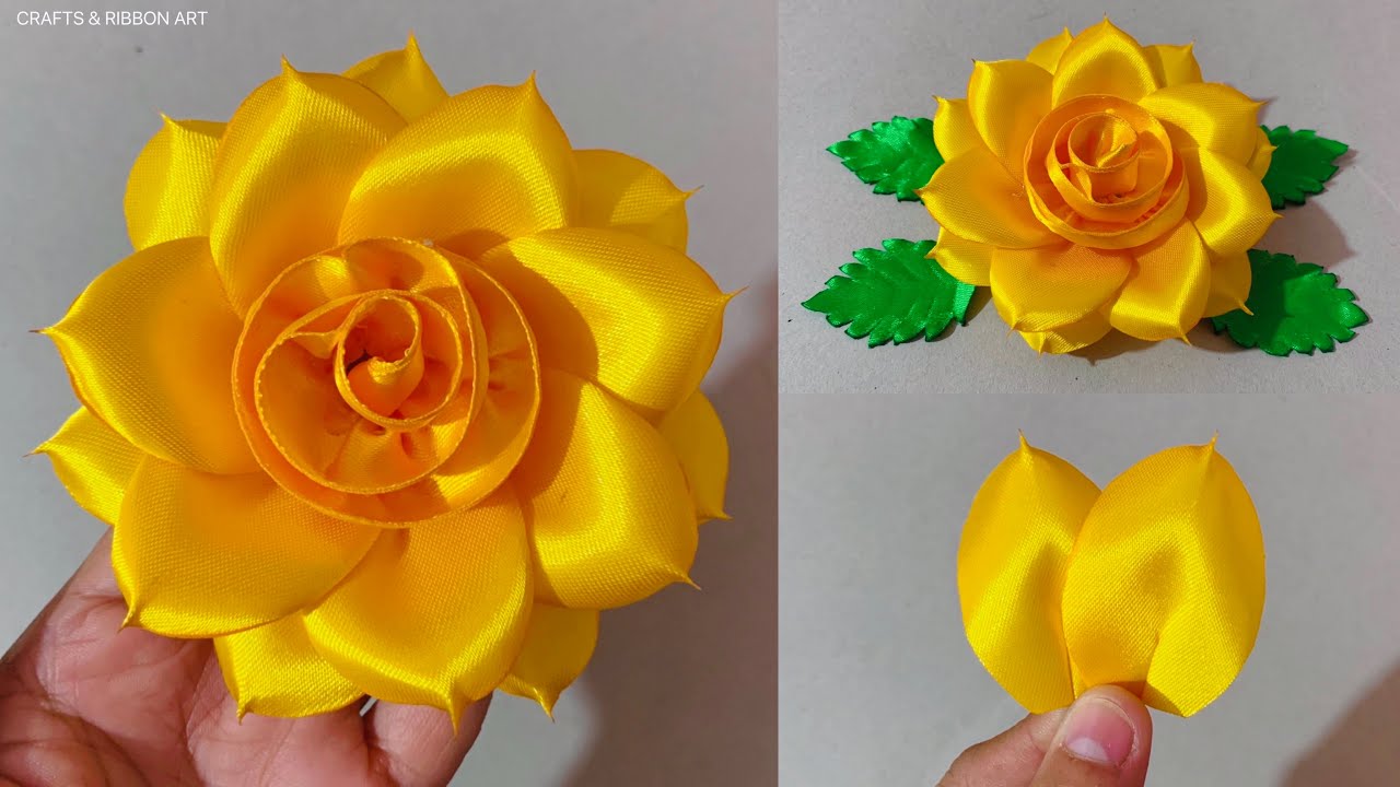 Tutorial de rosas eternas/como hacer rosas con cinta 🌹🌹