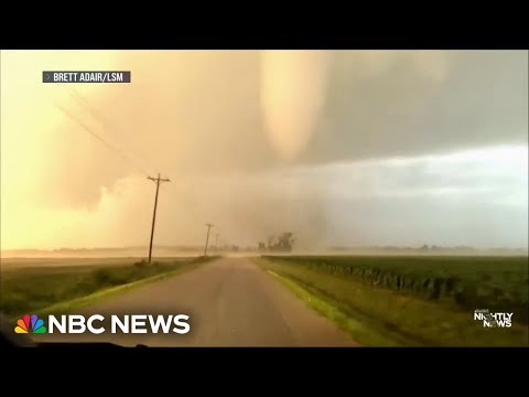 Destructive tornado outbreak across the Midwest