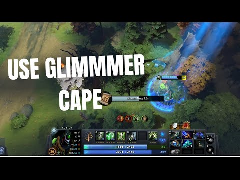 When you don't use your glimmer cape - Dota2