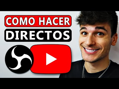 Cómo HACER un DIRECTO en YOUTUBE con OBS 2024 ✅ Cómo USAR OBS STUDIO para TRANSMITIR en VIVO