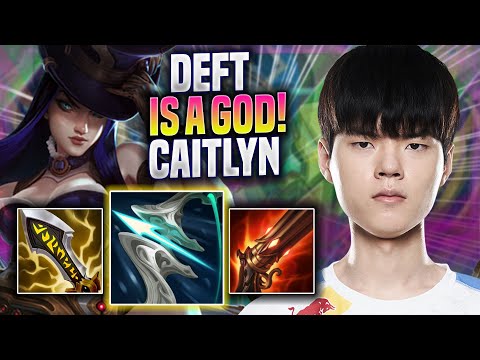 DEFT IS A GOD WITH CAITLYN! - DRX Deft Plays Caitlyn ADC vs Kai'sa! | Season 2022