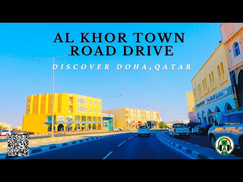 AL KHOR TOWN // DOHA // QATAR // ROAD DRIVE.