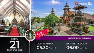 Download lagu LIVE DOA ROSARIO & EKARISTI KUDUS,  21/2/26 05.30 WITA mp3