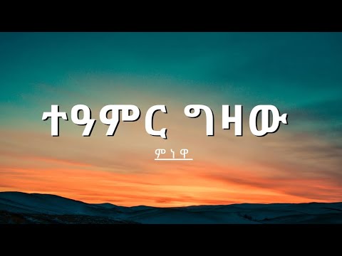 Teamir Gizaw - Minewa| ተዓምር ግዛው - ምነዋ | Ethiopian Music Lyrics Video 2024