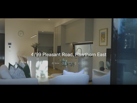 4/99 Pleasant Road, Hawthorn East, VIC 3123, 4 ਕਮਰੇ, 3 ਬਾਥਰੂਮ, Townhouse