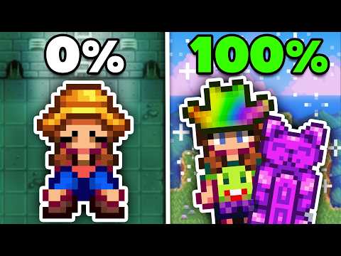 I 100%'d Stardew Valley And Achieved TRUE Perfection