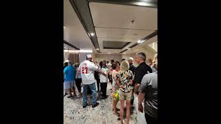 Huge queue for dinner at Celestial Dining Room Star Princess | Star Princess Review 2026