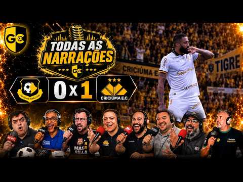 Gols e melhores lances de São Bernardo x Criciúma