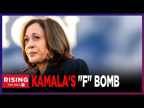 Kamala Harris' STRANGE RESPONSE: DROPS F-BOMB On Stage
