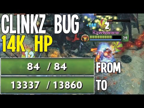 Clinkz Dire Tide Insane Ultimate Bug 14000 Hp Over 1500 Damage Per Hit 7.27 Dota 2 Gameplay