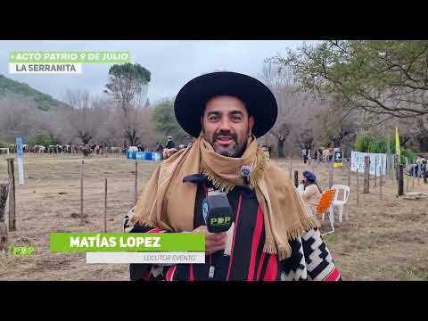 ACTO PATRIO 9 DE JULIO - LA SERRANITA