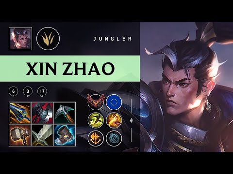 Xin Zhao Jungle vs Skarner - EUW Grandmaster Patch 25.24