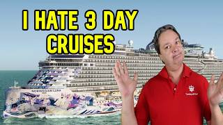 I TOOK A THREE DAY CRUISE AND HATED IT
