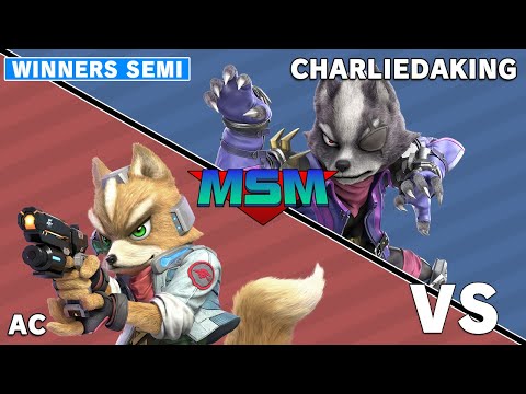 Offline MSM 236 - AC (Fox, Snake, Metaknight) VS Charliedaking (Wolf) Winners Semis