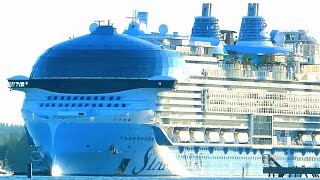 Star of the Seas VS Icon of the Seas HORN comparison | World's LARGEST cruise ships