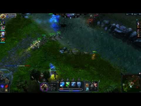Heroes of Newerth: Midwars!!! Master of Arms gameplay by 1400 pro