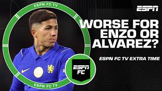 Is Enzo Fernandez or Julian Alvarez in a worse situation with their supporters | ESPN FC Extra Time