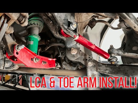 Lower Control Arm & Toe Arm Install! | Scion FRS