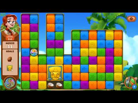Lost Island Blast Adventure level 243