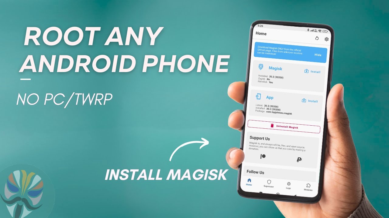 Root Any Android Phone Without PC/TWRP | Easy Tutorial [English]