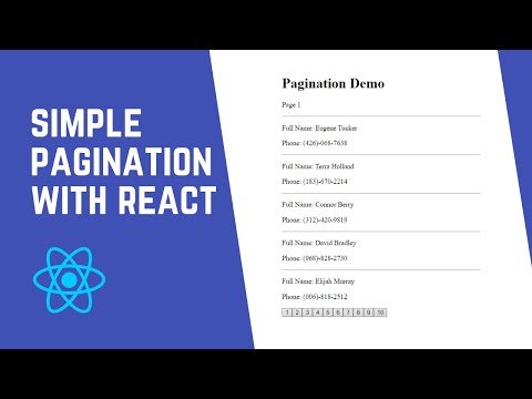 Simple React Pagination Using React Hooks