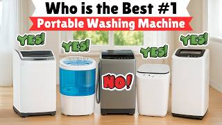 ✅5 Best Portable Washing Machines 2025 – For Apartments, RVs