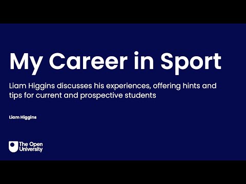 My Career in Sport – Liam Higgins