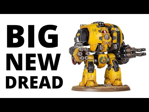 New Leviathan Dreadnought - New Marine Model and 40K Rules Reviewed