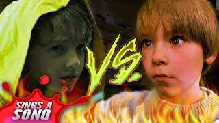 Georgie Vs Andy Rap Battle Ft. Pennywise And Chucky (Scary IT And Childs Play Horror Parody)