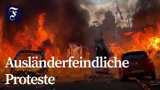 Ausschreitungen nach Messerattacke in Nordirland