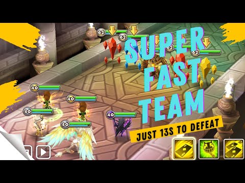 Hall Of Magic B10 With Super Fast Team (Best record 13s) - Summoners War
