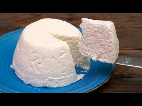 Queso fresco casero con ¡SOLO 2 INGREDIENTES! Mézclalos y se hará la magia